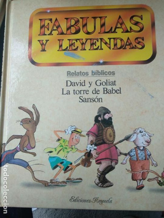 Libros de segunda mano: fabulas y leyendas - Relatos biblicos - ediciones rayuela. - Foto 1
