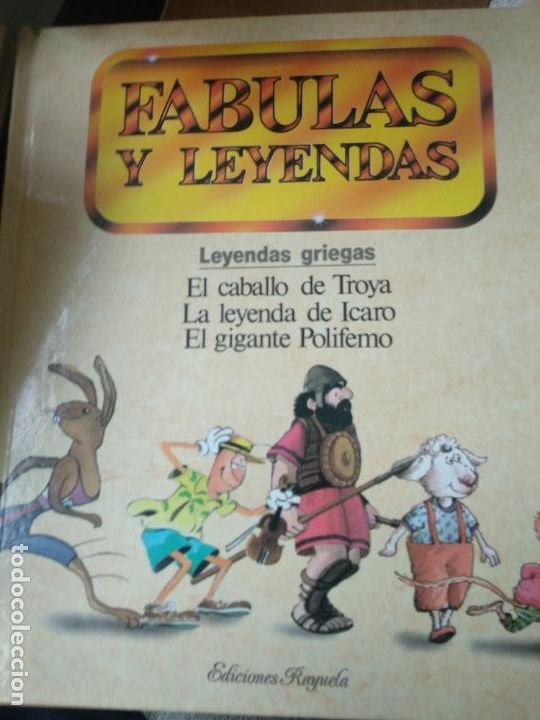 Libros de segunda mano: fabulas y leyendas - Leyendas griegas - ediciones rayuela. - Foto 1