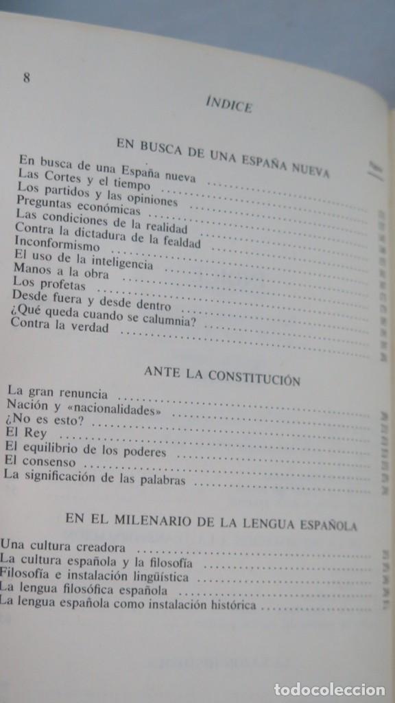 Libros de segunda mano: ESPA&Ntilde;A EN NUESTRAS MANOS. JULIAN MARIAS - Foto 3