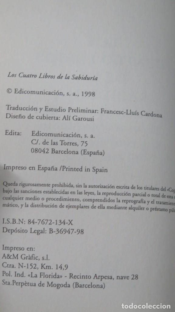 Libros de segunda mano: LOS CUATRO LIBROS DE LA SABIDURIA. CONFUCIO - Foto 3