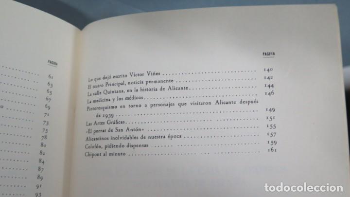 Libros de segunda mano: EL OTRO ALICANTE. CHIPONT - Foto 4