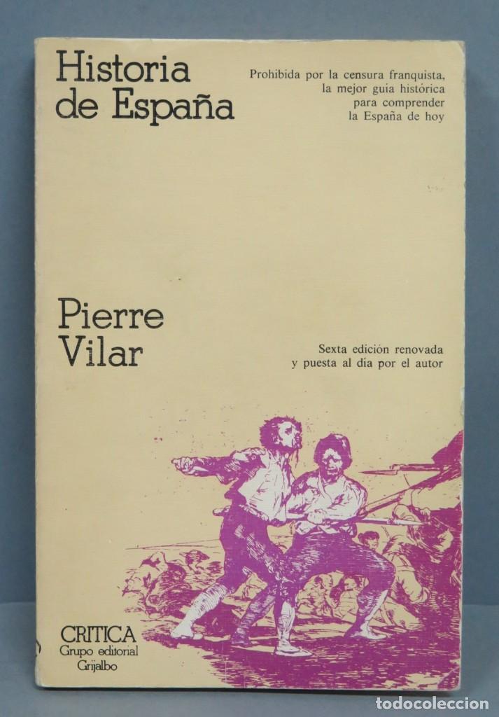 Libros de segunda mano: HISTORIA ESPA&Ntilde;A. VILAR - Foto 1