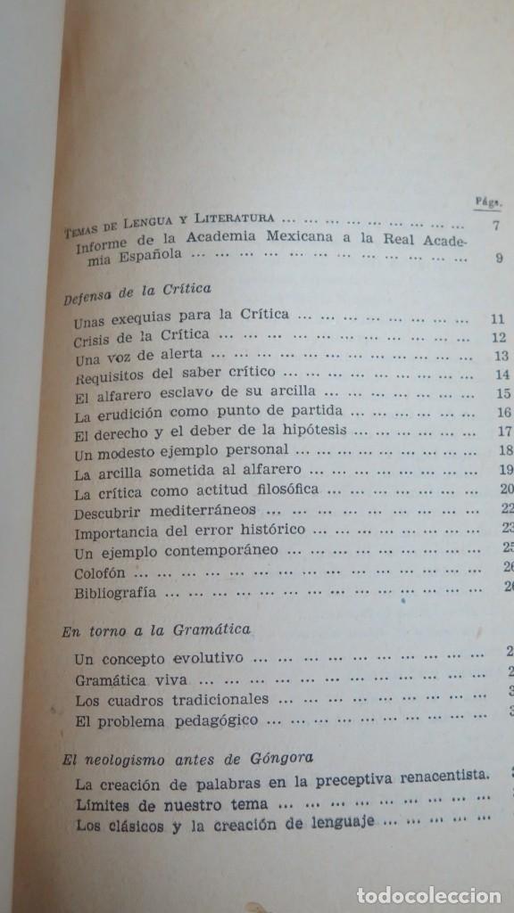 Libros de segunda mano: DEFENSA DE LA CRITICA. GUILLERMO DIAZ-PLAJA - Foto 2