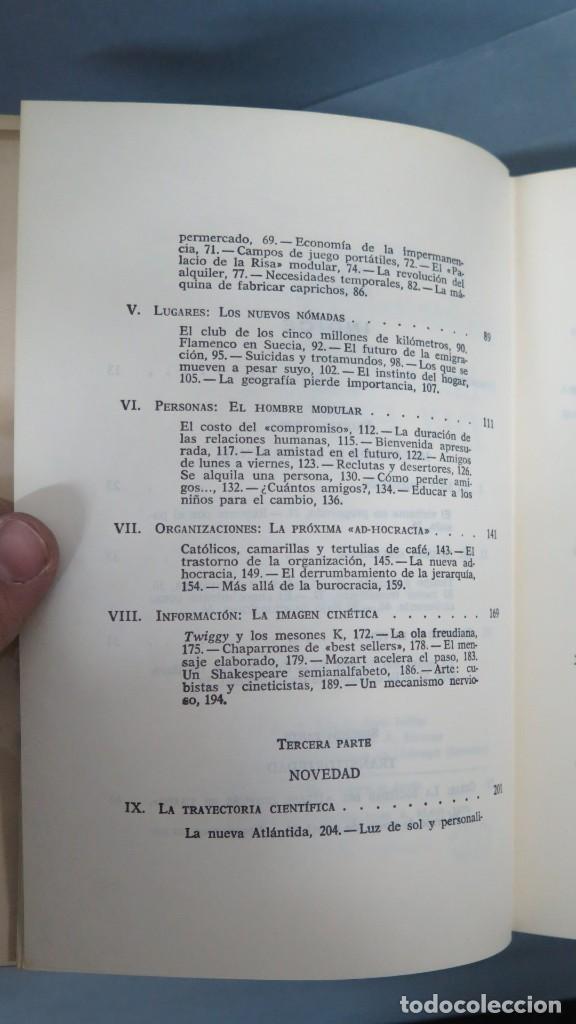 Libros de segunda mano: EL SHOCK DEL FUTURO. TOFFLER - Foto 4