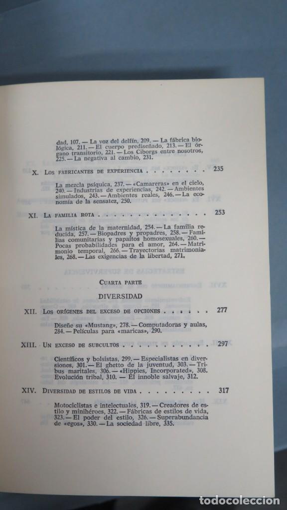 Libros de segunda mano: EL SHOCK DEL FUTURO. TOFFLER - Foto 5