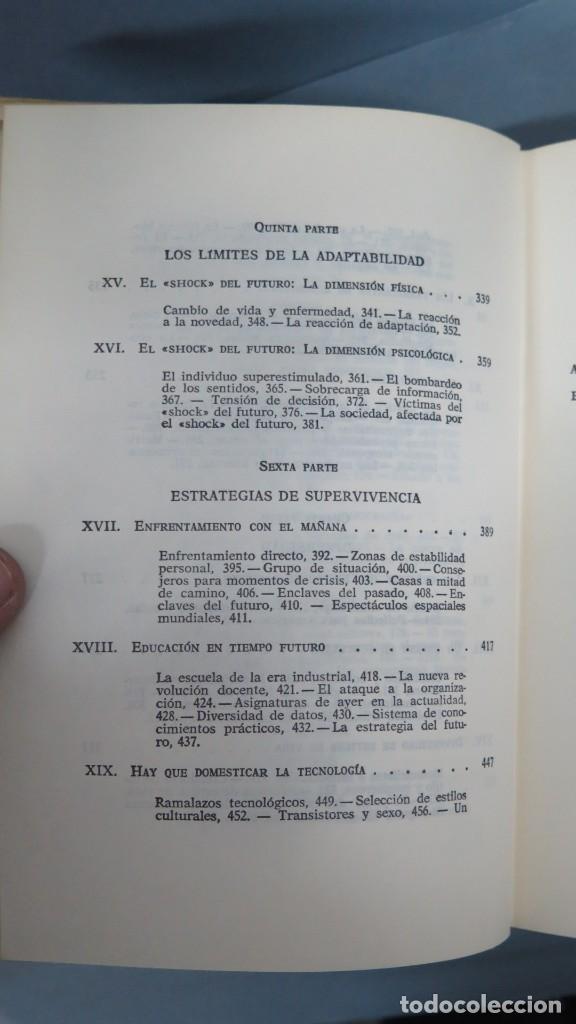 Libros de segunda mano: EL SHOCK DEL FUTURO. TOFFLER - Foto 6