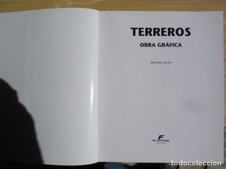Libros de segunda mano: LEYVA, Antonio. - TERREROS. OBRA GRAFICA - Foto 1