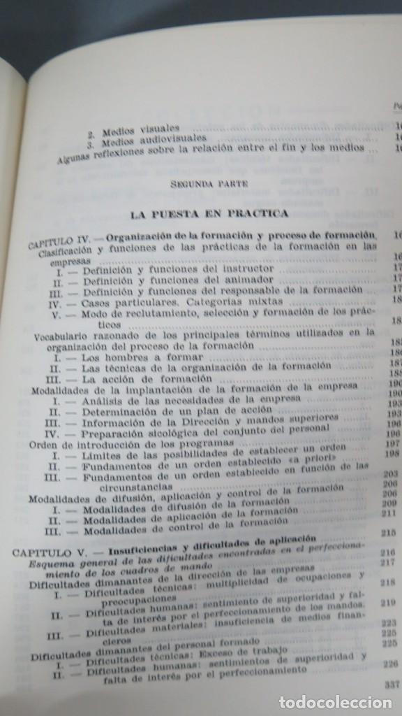 Libros de segunda mano: FORMACION Y PERFECCIONAMIENTO DE LOS MANDOS INTERMEDIOS. GISCARD - Foto 5