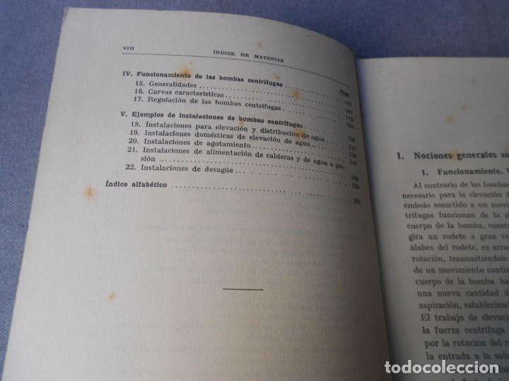 Libros de segunda mano: BOMBAS CENTRIFUGAS - Foto 4