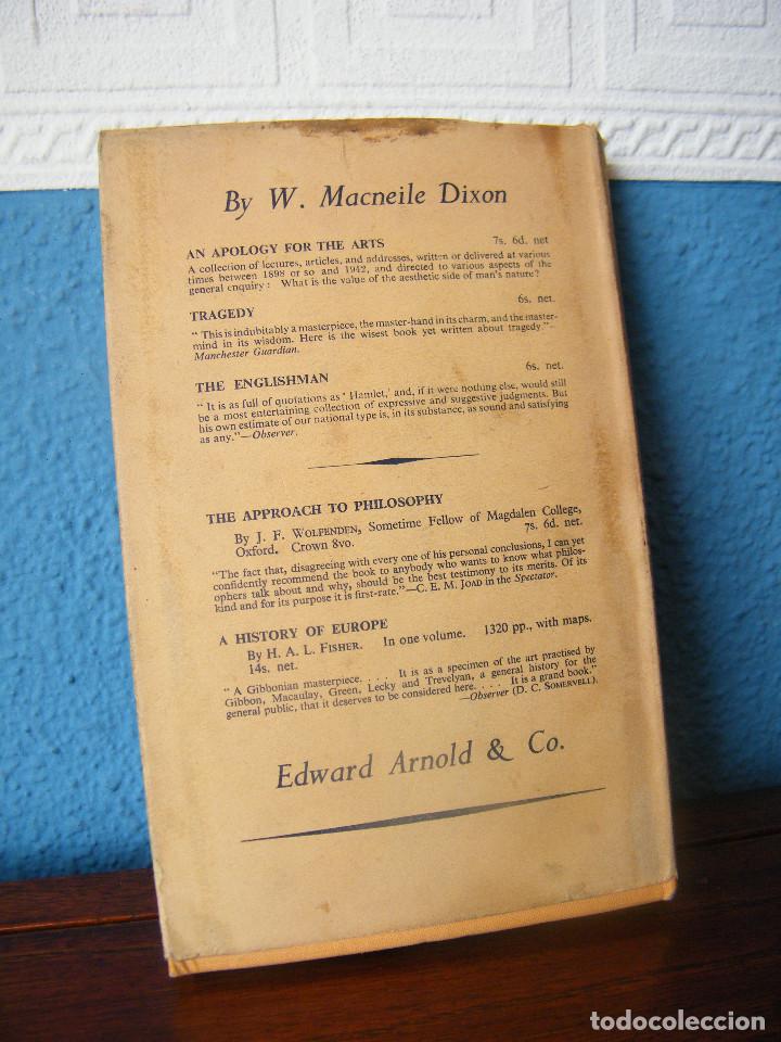 Libros de segunda mano: THE HUMAN SITUATION - W. MACNEILE DIXON - EDWARD ARNOLD - LONDRES (1944) - Foto 2