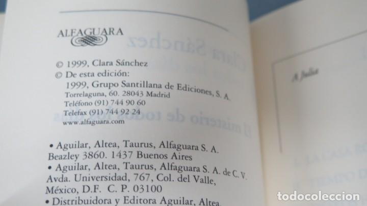 Libros de segunda mano: 1999.- EL MISTERIO DE TODOS LOS D&Iacute;AS. CLARA SANCHEZ - Foto 2