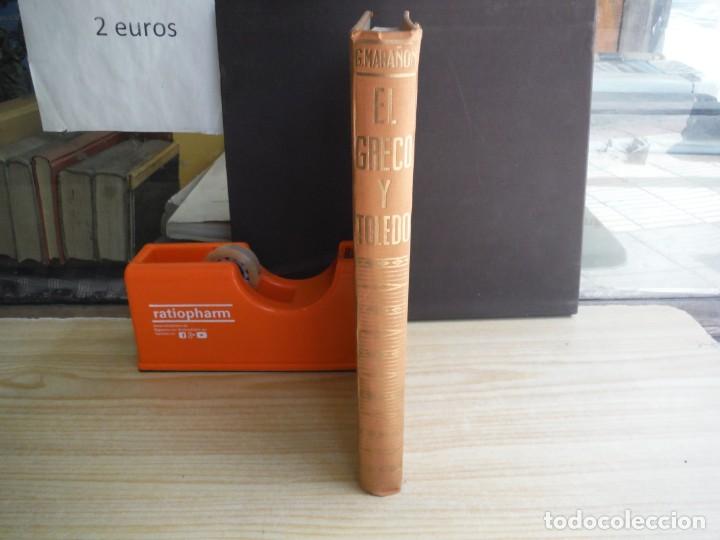 Libros de segunda mano: MARA&Ntilde;ON, Gregorio. - EL GRECO Y TOLEDO - Foto 3