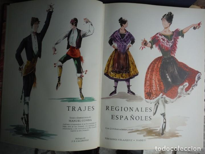 Libros de segunda mano: COMBA, Manuel - TRAJES REGIONALES ESPA&Ntilde;OLES - Foto 1