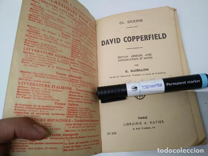 Libros de segunda mano: Libro de DAVID COPPERFIELD Les classiques pour Tous dickens Libraire Hatier - Foto 2