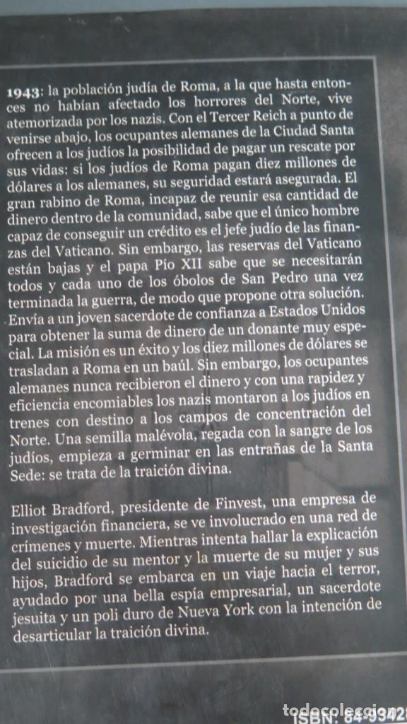 Libros de segunda mano: 2005.- LA TRAICION. JAMES WASHBURN - Foto 2
