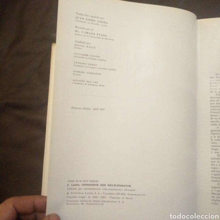 Libros de segunda mano: Historia de la literatura universal - Foto 8