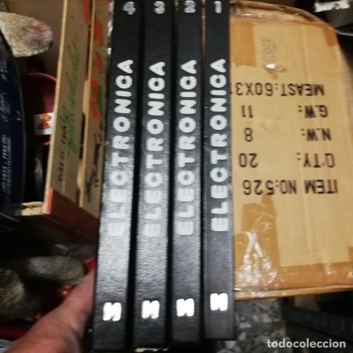 Libros de segunda mano: ELECTRONICA ENCICLOPEDIA PRACTICA, EDICIONES NUEVA LENTA, 4 TOMOS COMPLETA - Foto 1