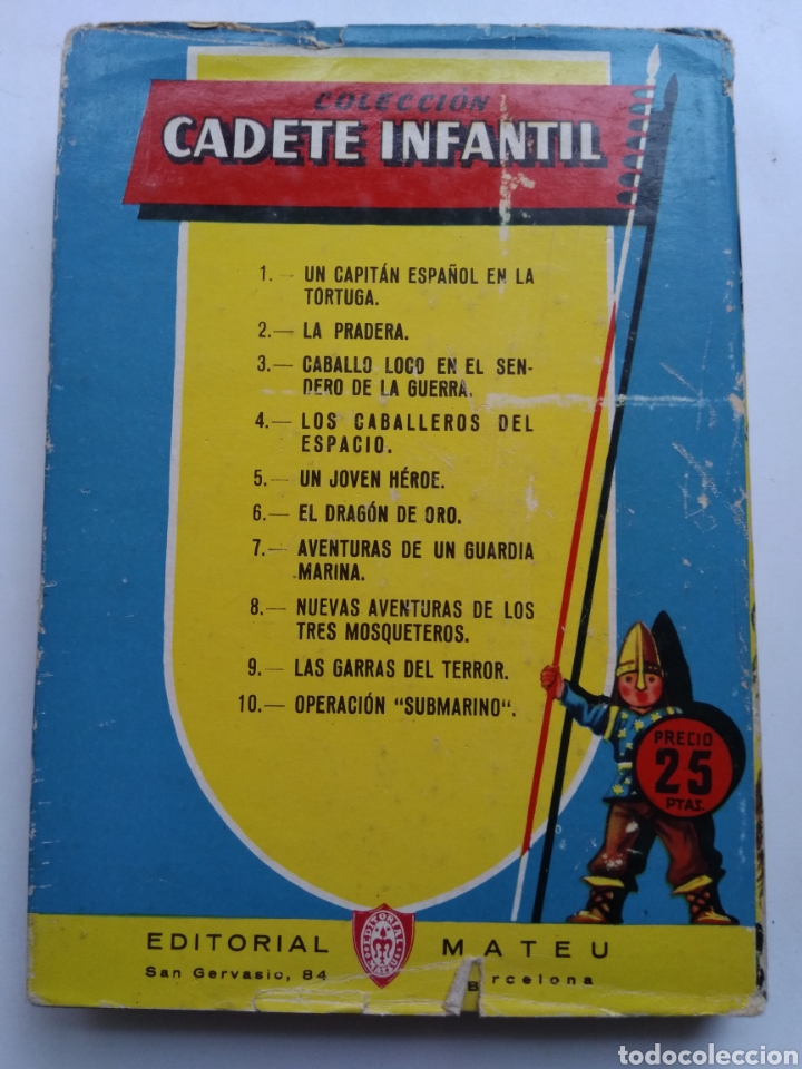 Libros de segunda mano: UN CAPITAN EN LA TORTUGA/MATEU - Foto 4