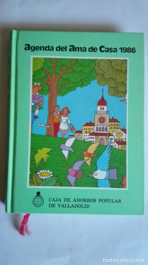 Libros de segunda mano: Agenda del ama de casa 1986 - Foto 1