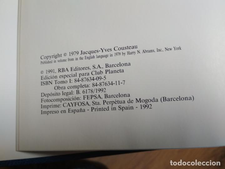 Libros de segunda mano: JACQUES COUSTEAU - MUNDO SUBMARINO 2 VOL. COMPLETA - Foto 2