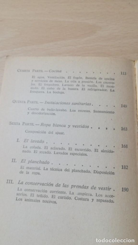 Libros de segunda mano: COMO EQUIPAR Y CONSERVAR LA CASA TXT 80 -  HOGAR LABORES MUJER MODA - Foto 7