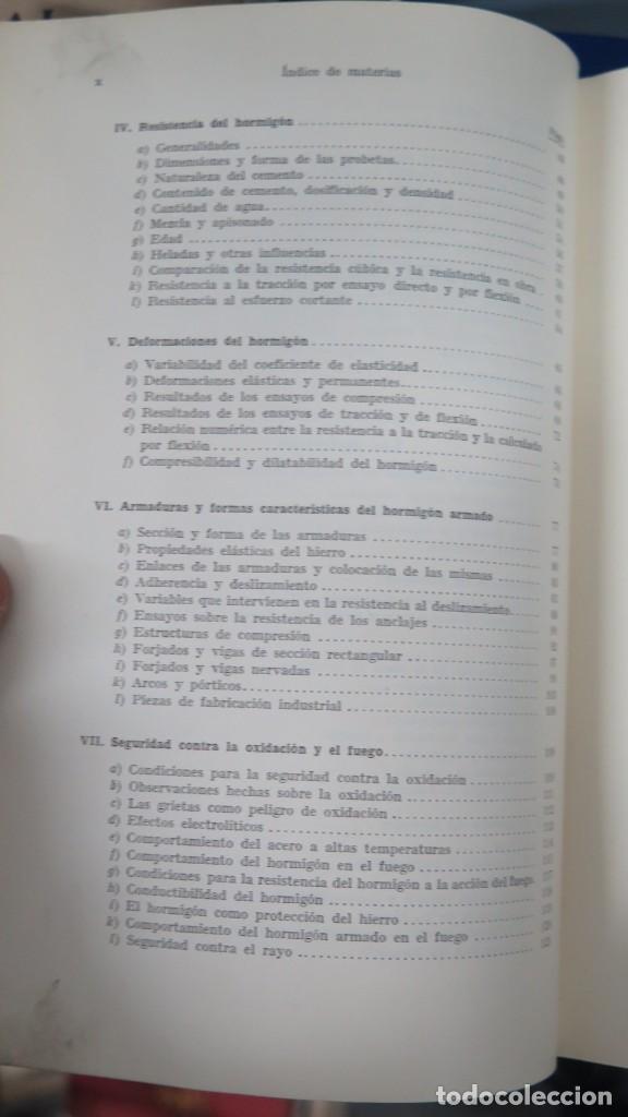 Libros de segunda mano: EL HORMIG&Oacute;N ARMADO. MATERIALES, C&Aacute;LCULO Y FORMAS CONSTRUCTIVAS. SALIGER - Foto 3