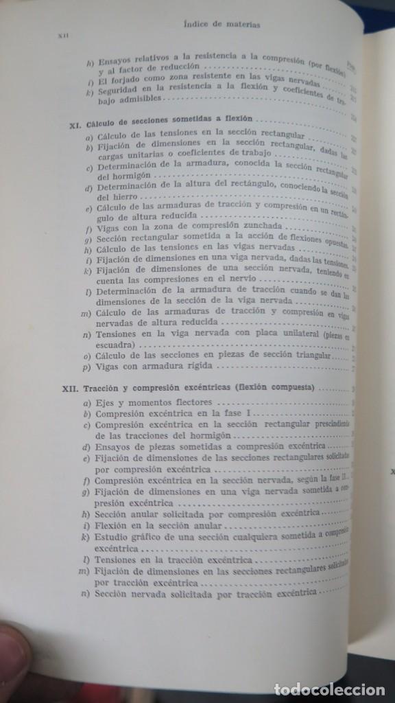 Libros de segunda mano: EL HORMIG&Oacute;N ARMADO. MATERIALES, C&Aacute;LCULO Y FORMAS CONSTRUCTIVAS. SALIGER - Foto 5