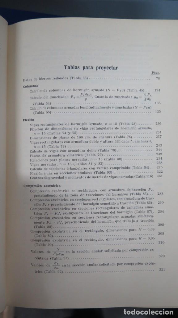 Libros de segunda mano: EL HORMIG&Oacute;N ARMADO. MATERIALES, C&Aacute;LCULO Y FORMAS CONSTRUCTIVAS. SALIGER - Foto 8
