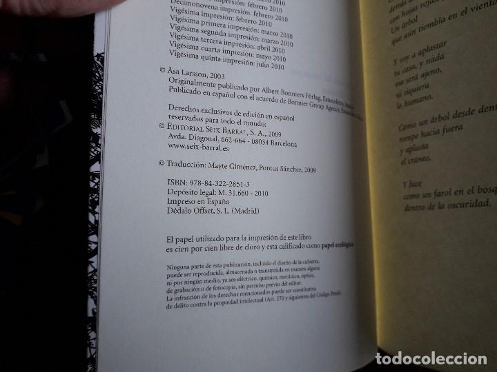 Libros de segunda mano: libro usado, Aurora Boreal, Asa Larsson. Seix Barral - Foto 2