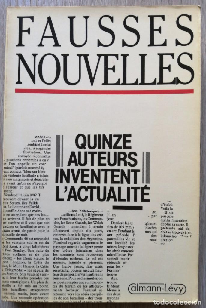 Libros de segunda mano: FAUSSES NOUVELLES. En franc&eacute;s. Calmann Levy - Foto 1