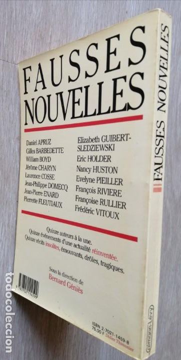 Libros de segunda mano: FAUSSES NOUVELLES. En franc&eacute;s. Calmann Levy - Foto 2