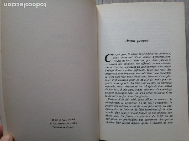 Libros de segunda mano: FAUSSES NOUVELLES. En franc&eacute;s. Calmann Levy - Foto 5