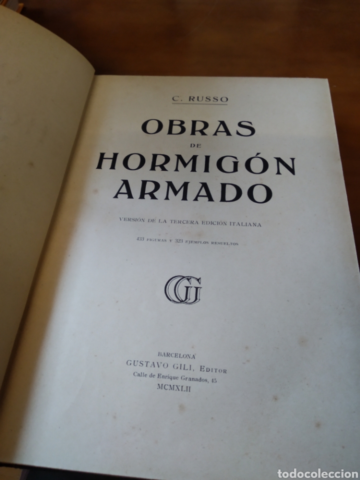 Libros de segunda mano: OBRAS DE HORMIG&Oacute;N ARMADO. CRISTOBAL RUSSO #4089 - Foto 2
