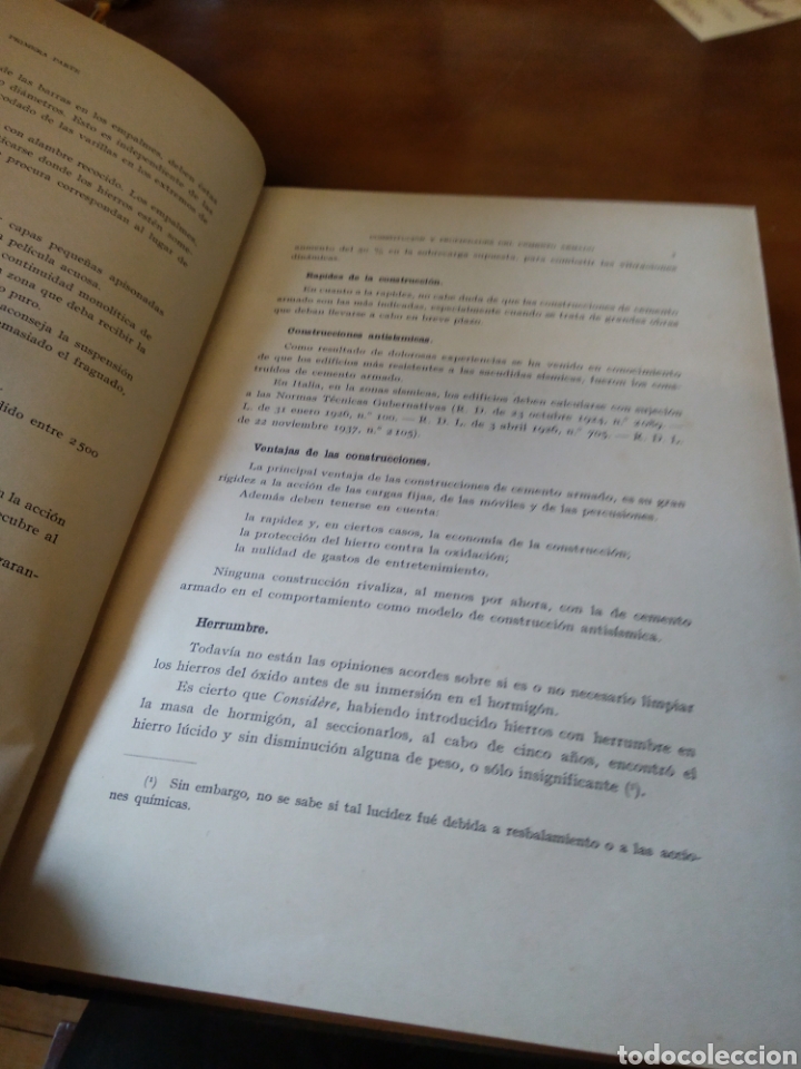 Libros de segunda mano: OBRAS DE HORMIG&Oacute;N ARMADO. CRISTOBAL RUSSO #4089 - Foto 4