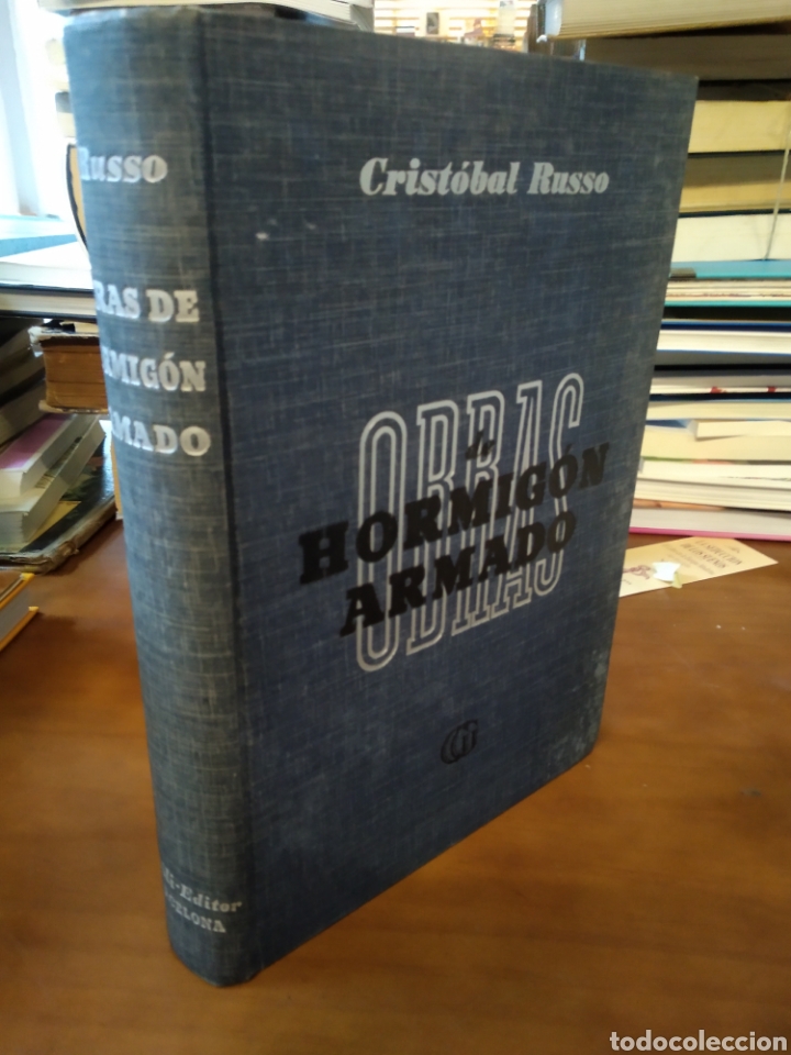 Libros de segunda mano: OBRAS DE HORMIG&Oacute;N ARMADO. CRISTOBAL RUSSO #4089 - Foto 1
