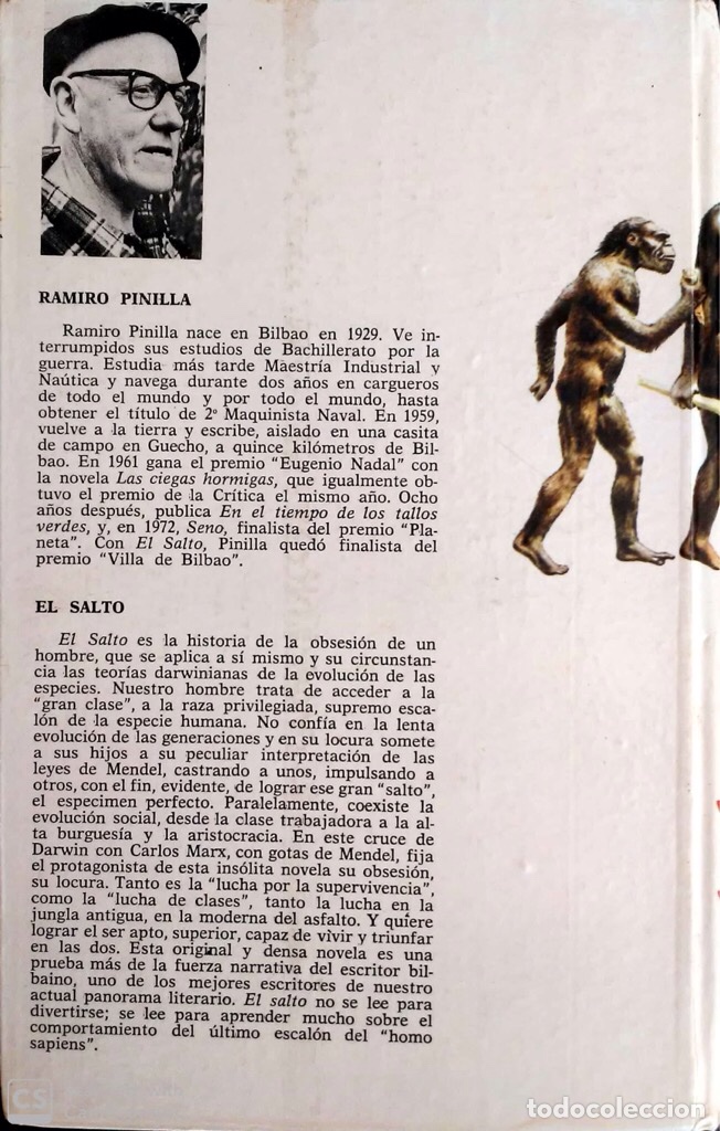 Libros de segunda mano: El salto.Ramiro Pinilla.Ediciones Marte.1a Edici&oacute;n.1975. - Foto 2