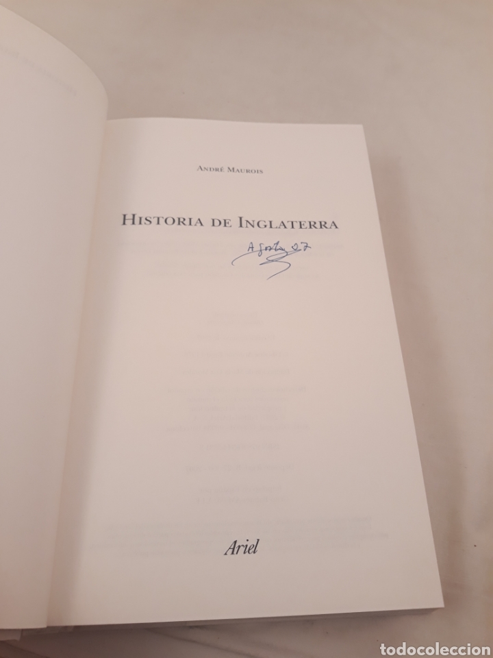 Libros de segunda mano: Historia de inglaterra. Andr&eacute; Maurois. Ariel. - Foto 3