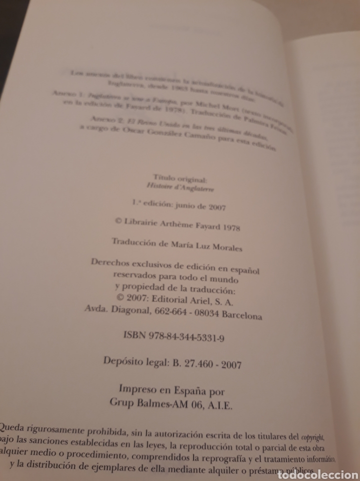 Libros de segunda mano: Historia de inglaterra. Andr&eacute; Maurois. Ariel. - Foto 4