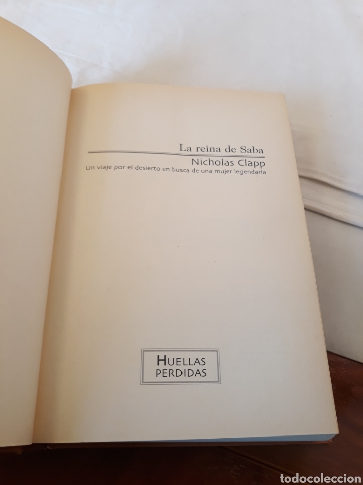 Libros de segunda mano: La reina de saba. Nicholas clapp. Grijalbo. - Foto 3