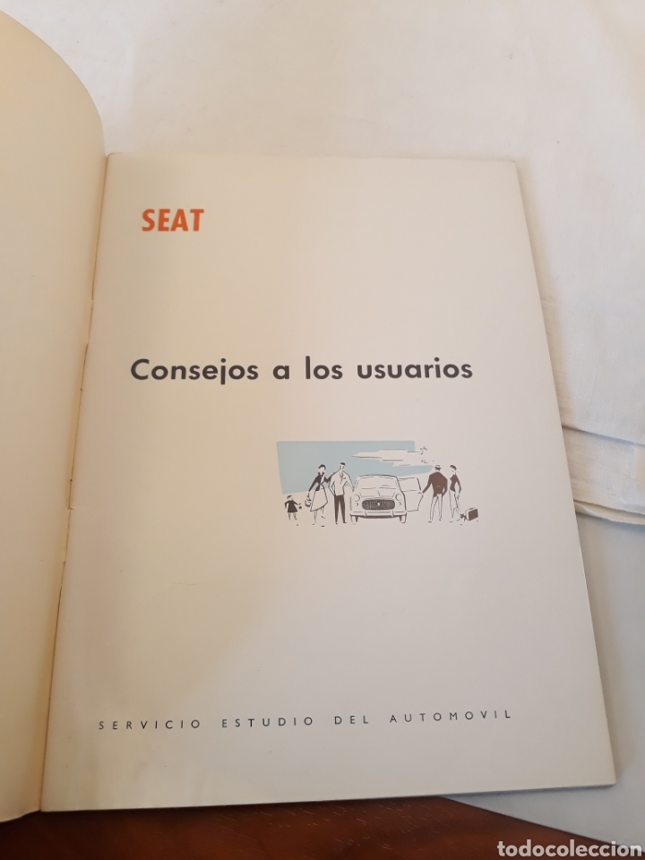 Libros de segunda mano: Consejos a los usuarios.Seat. - Foto 3