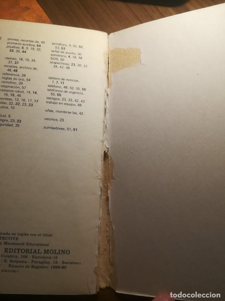 Libros de segunda mano: MANUAL DEL EXPERTO DETECTIVE EDITORIAL MOLINO 1980 - Foto 3