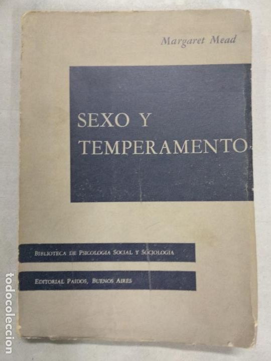 Libros de segunda mano: Sexo y temperamento - Mead, Margaret - Foto 1