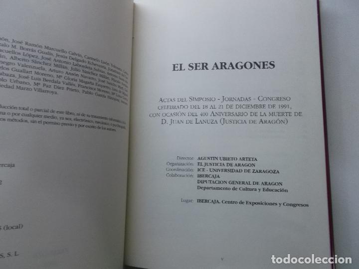 Libros de segunda mano: EL SER ARAGONES, AGUSTIN UBIETO ARTETA, - Foto 4