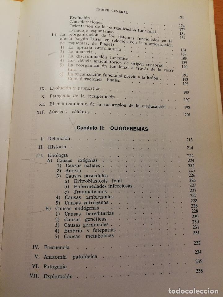 Libros de segunda mano: PERTURBACIONES DEL LENGUAJE (DR. JORGE PERELL&Oacute;) - Foto 6