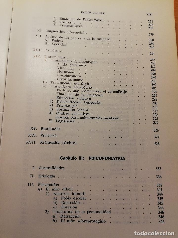 Libros de segunda mano: PERTURBACIONES DEL LENGUAJE (DR. JORGE PERELL&Oacute;) - Foto 8