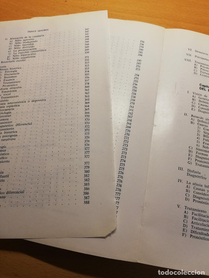 Libros de segunda mano: PERTURBACIONES DEL LENGUAJE (DR. JORGE PERELL&Oacute;) - Foto 10