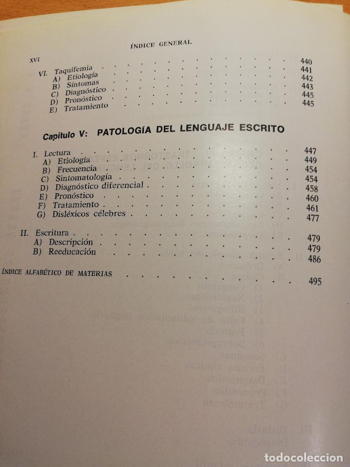Libros de segunda mano: PERTURBACIONES DEL LENGUAJE (DR. JORGE PERELL&Oacute;) - Foto 12
