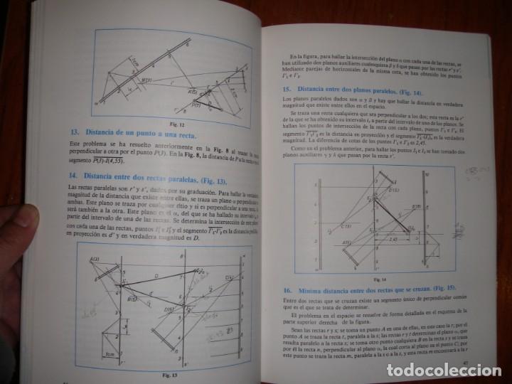 Libros de segunda mano: LIBRO GEOMETR&Iacute;A DESCRIPTIVA SISTEMAS DE PLANOS ACOTADOS - Foto 2