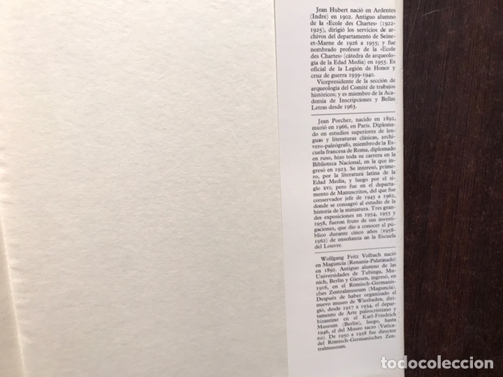 Libros de segunda mano: El imperio carolingio. El universo de las formas. Jean Hubert - Foto 9
