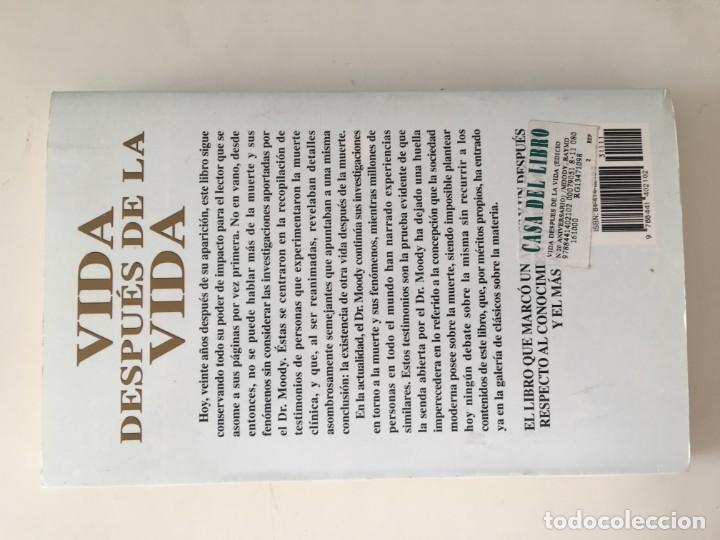 Libros de segunda mano: Vida despu&eacute;s de la vida. Raymond A. Moody - Foto 2